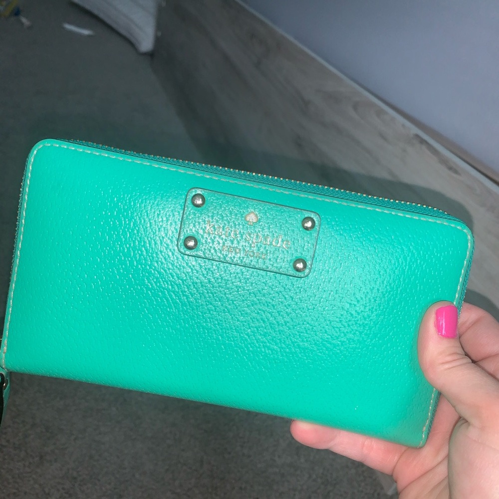 Kate spade wallet - light green